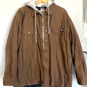 Dickies canvas coat w hood
